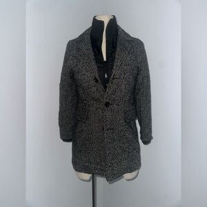 IKKS Collector: Boys Stylish Tweed Coat and Hat Set